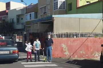 Los Reyes Magos reparten ilusión por los barrios de Telde/TA.